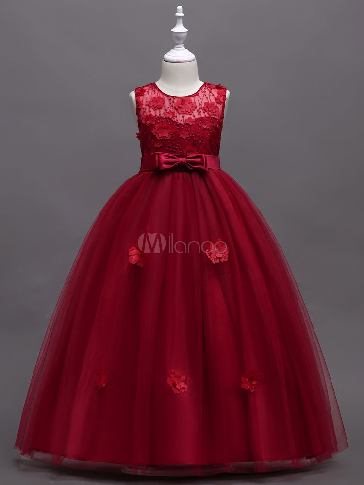 long red dress for kids