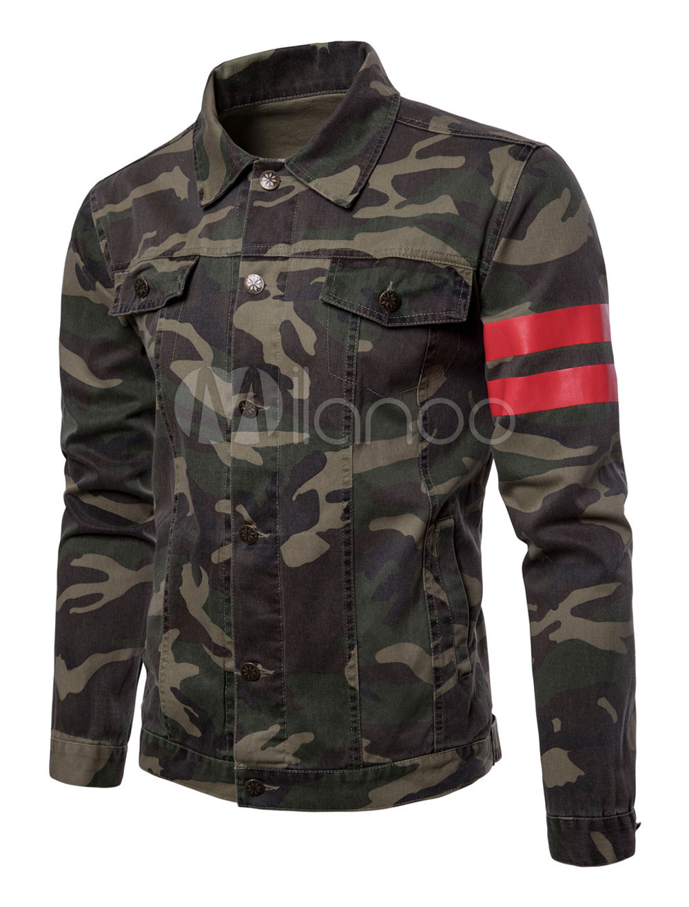 hunter green denim jacket