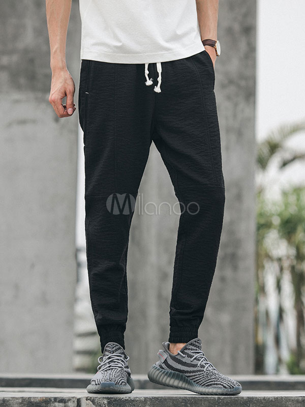 Pantaloni harem casuale normale monocolore in viscosa pantaloni casual chic  \u0026 moderni con bretellineri - Milanoo.com