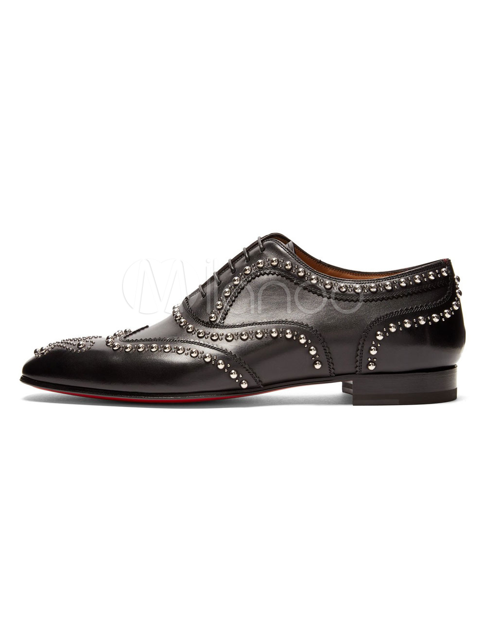 mens studded dress shoes