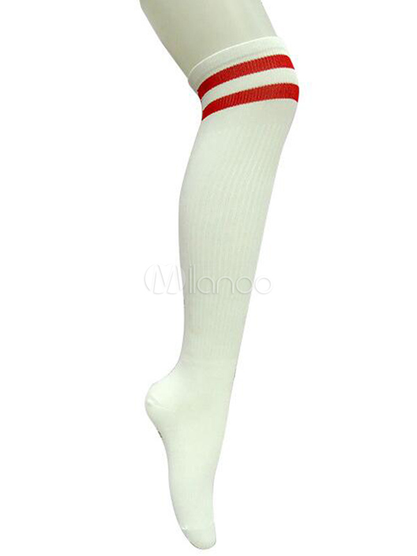 over the knee athletic socks