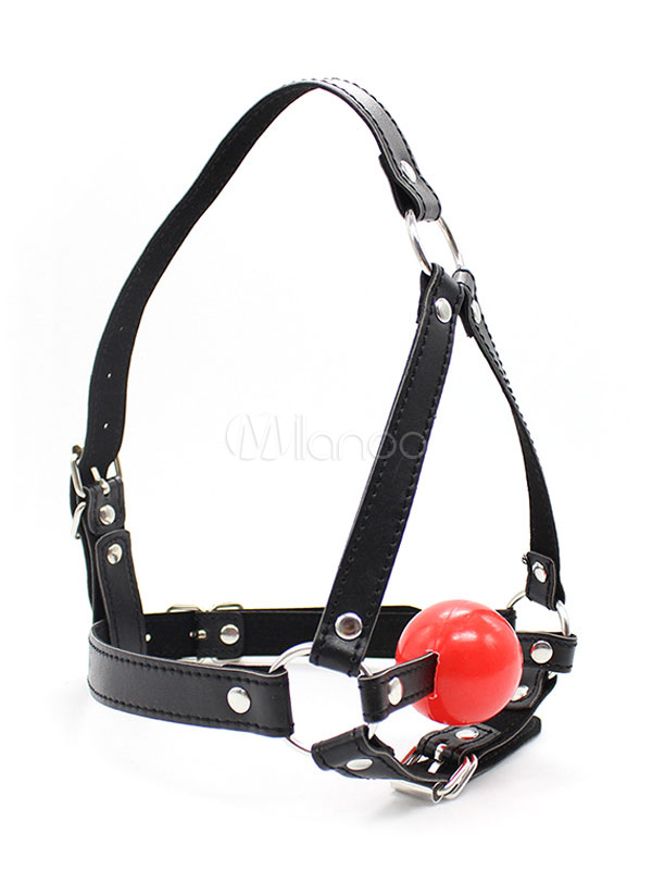 Hood Mouth Gag Oral Sexy Adult Bdsm Game Slave Sex Toys Head Restraint 3317