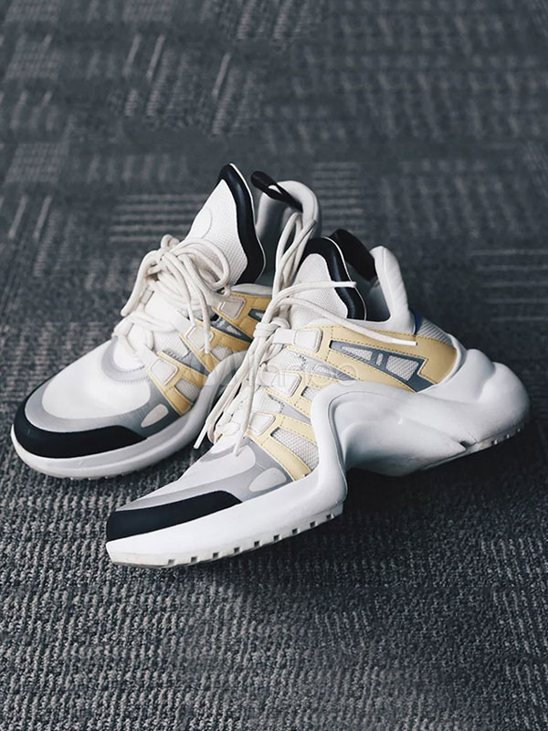 Sneakers Da Uomo 2022 Scarpe Sportive Scarpe Sportive Stringate Da Uomo Con  Punta Rotonda In Mesh - Milanoo.com
