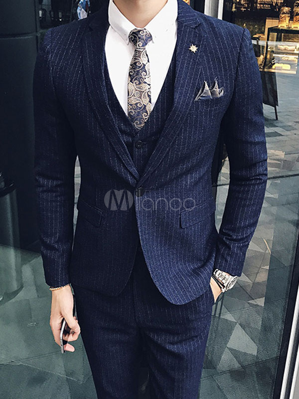 Acheter Costumes formels pour hommes pour le marié 3 pièces mariage
