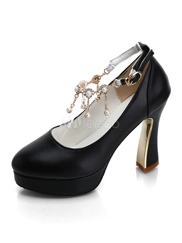 platform pointed heels