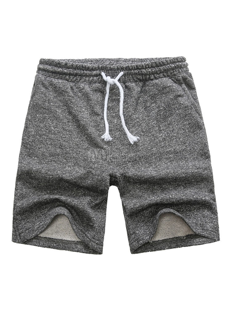 Bermuda Shorts 2021 cortos de algodón con cordones para hombres Shorts ...