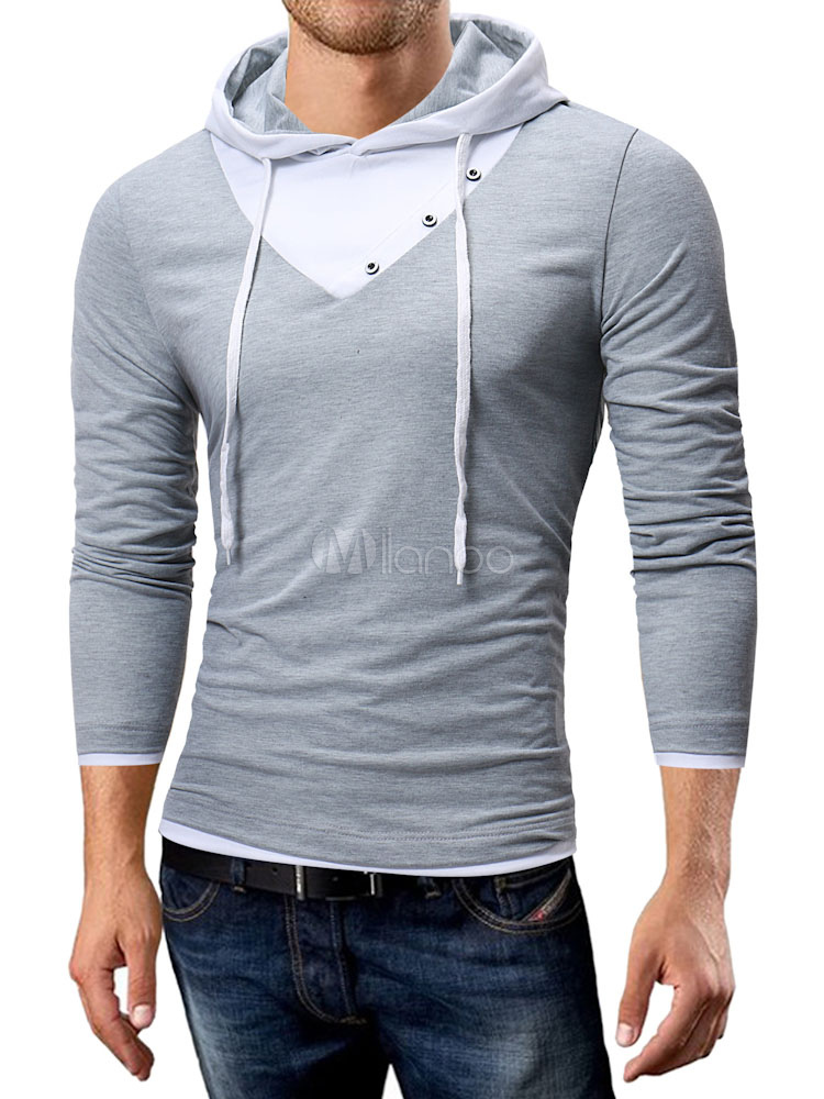 slim fit pullover hoodie