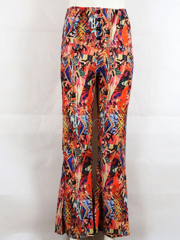 boho bell bottom pants