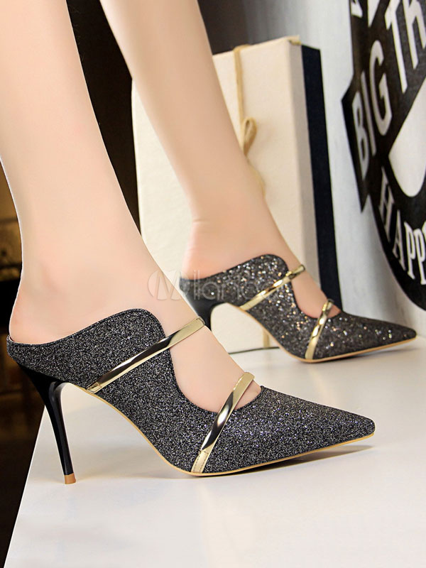 backless stilettos