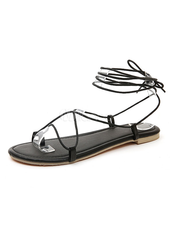 toe loop gladiator sandals
