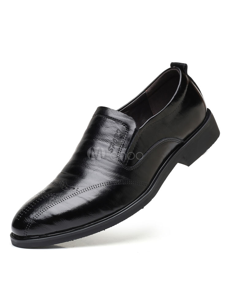 brown party shoes for men