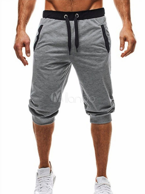 tapered sweat shorts