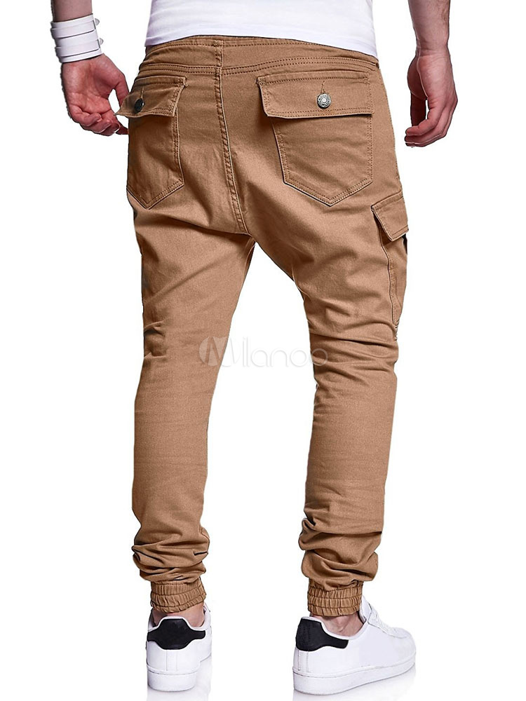 Pantalón jogger tipo cargo para hombre caqui Bolf R8702 KHAKI