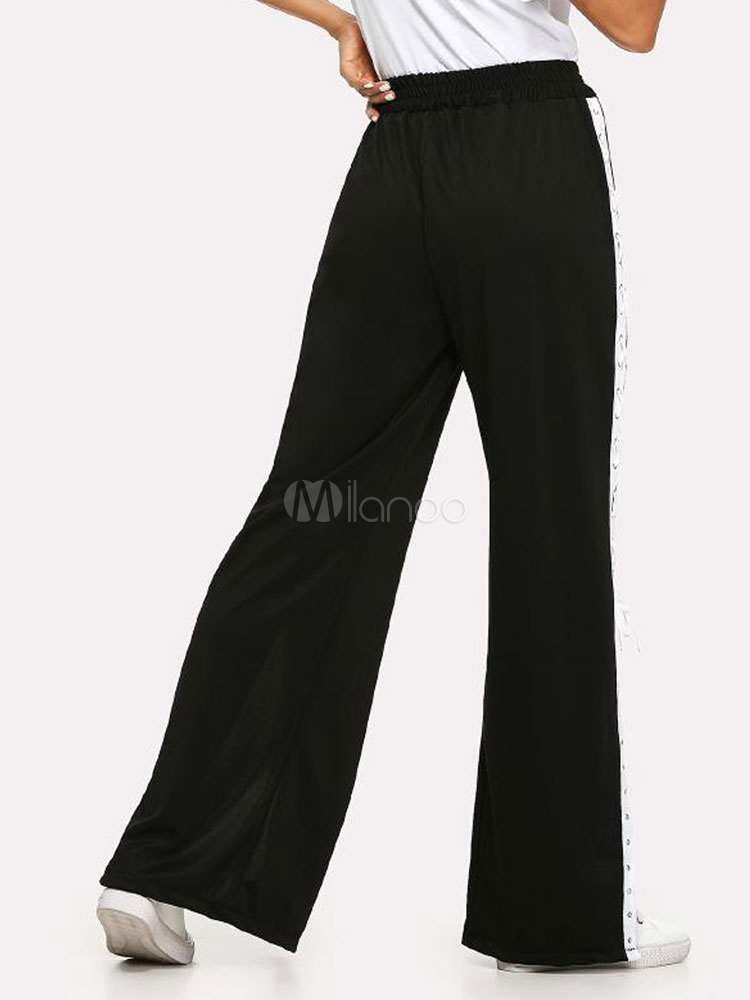 Comprar Pantalon Vero Moda ancho negro VMMila loose para mujer online