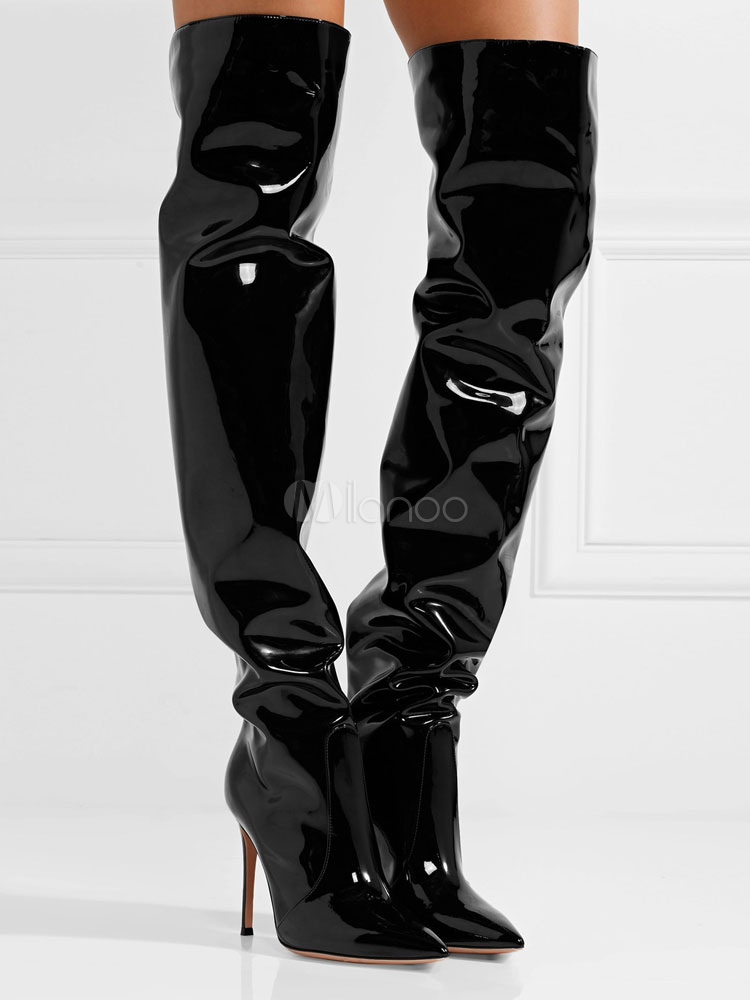 Bottes Casadei Au-dessus Du Genou - Talons Hauts - Pointure 38,5 - Italie - Occasion