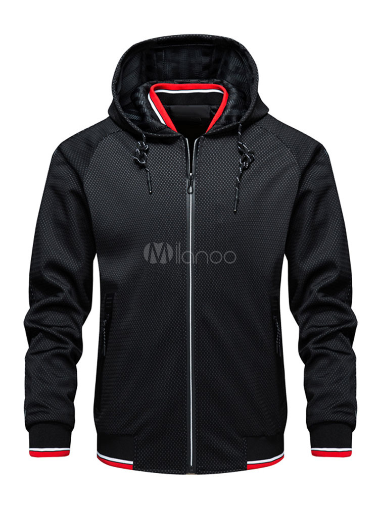 Casual jacket for men with zipper pockets