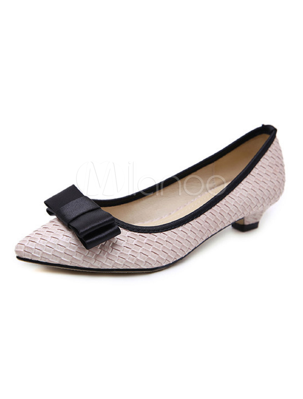 Escarpins Signature Talons Chaton - Pointure 6, Nude, Bout Pointu, Bride Cheville, Plateforme 2 Pouces