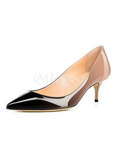 ombre kitten heels