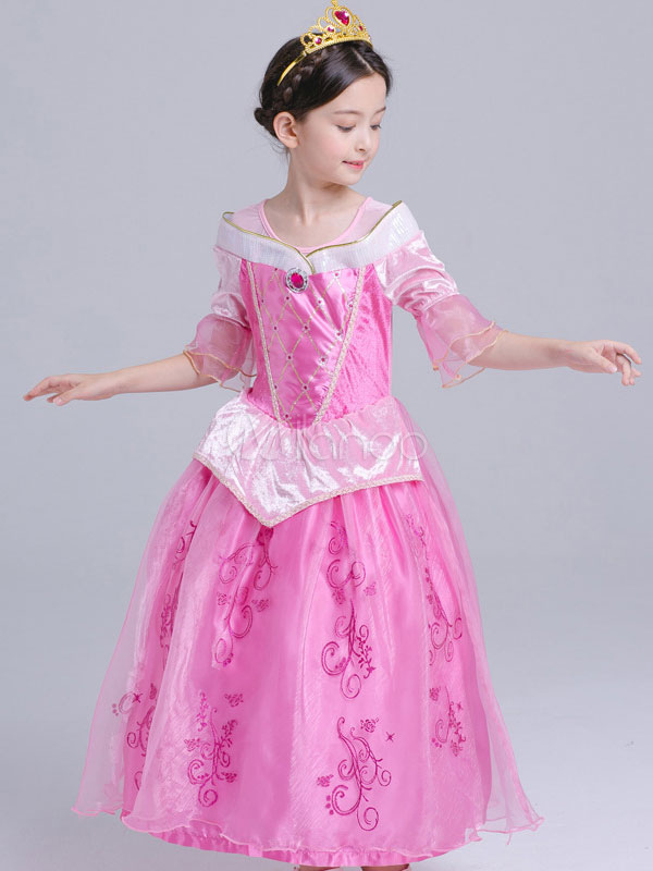 Prinzessin Aurora Kleid Kostüm Kinder Mädchen Cosplay Party Dress Up Kostüme DE 