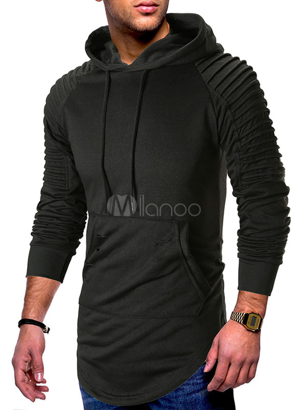 ruched drawstring sweater