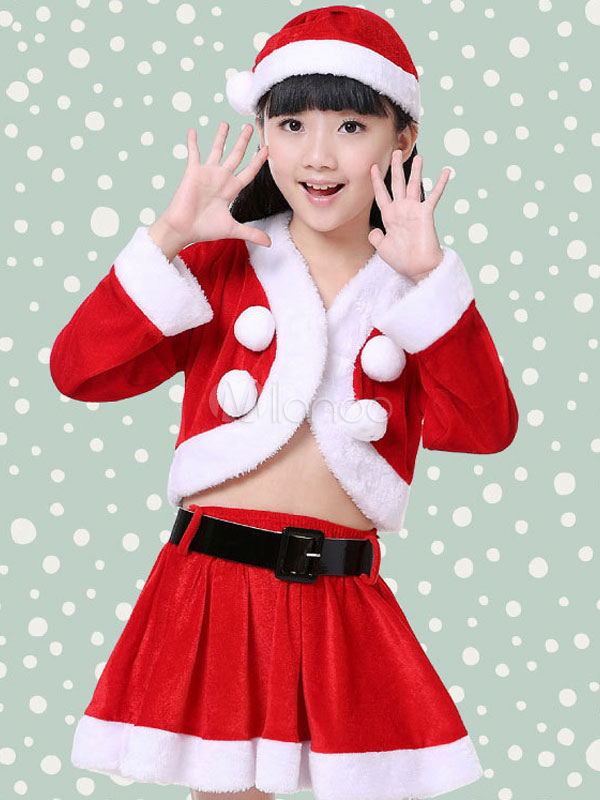 little girl santa dress