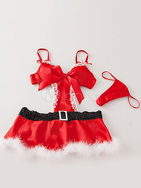 Vestito Sexy Del Babbo Natale 2022 Delle Donne Rosse di Halloween Del  Costume di Natale - Milanoo.com