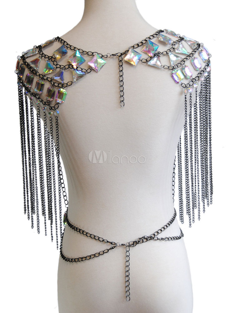 Sexy Body Chain Jewelry Fringe Bikini Bijoux - Milanoo.com