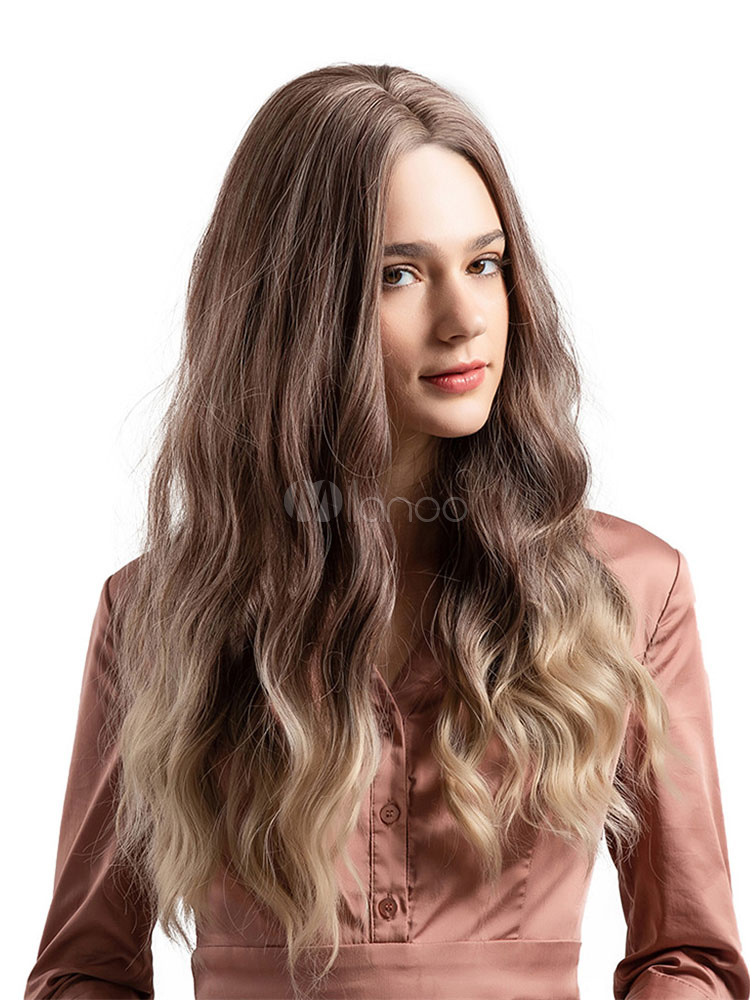 capelli ricci naturali lunghi