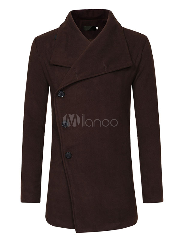 Uomo Lana Da Cappotto In Cappotto toshxdBrQC