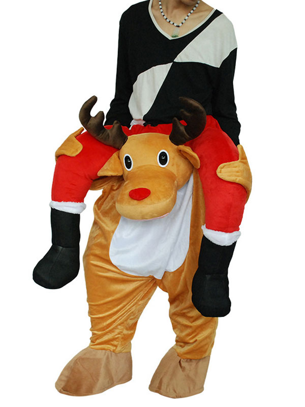 riding reindeer costume