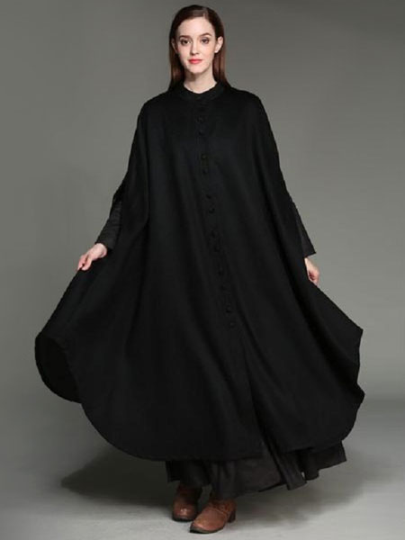 longline cape jacket