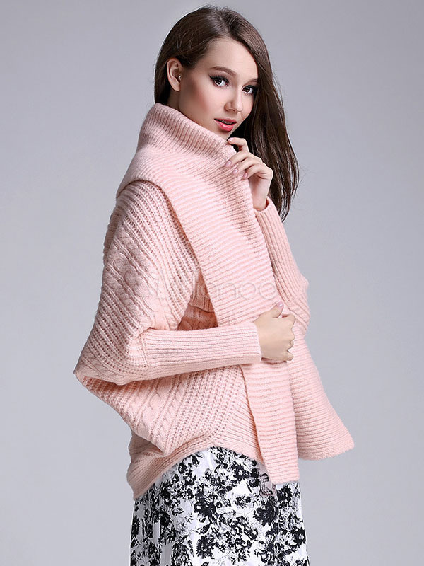 Cardigans Blanc Femme Manches Longues Ouvert Sur Le Tricot