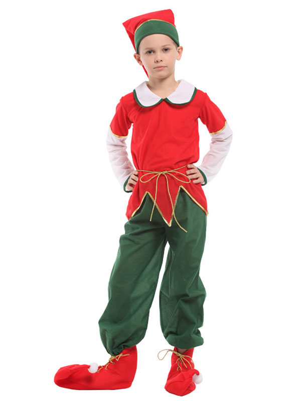 boys elf costume