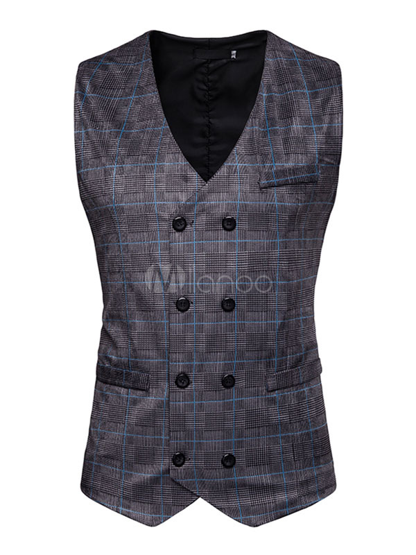 deep neck waistcoat