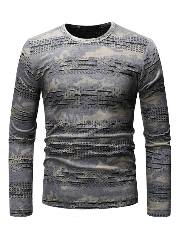 maglia strappata uomo