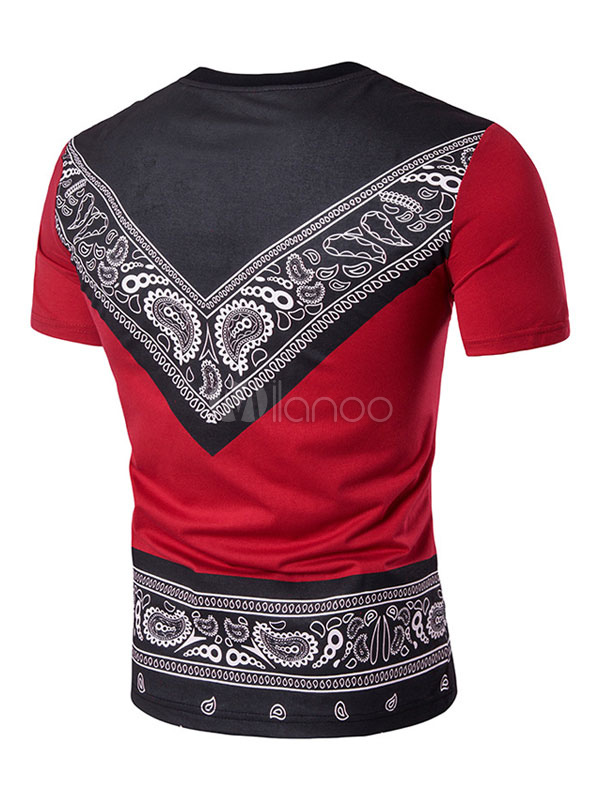 maglietta rossa uomo