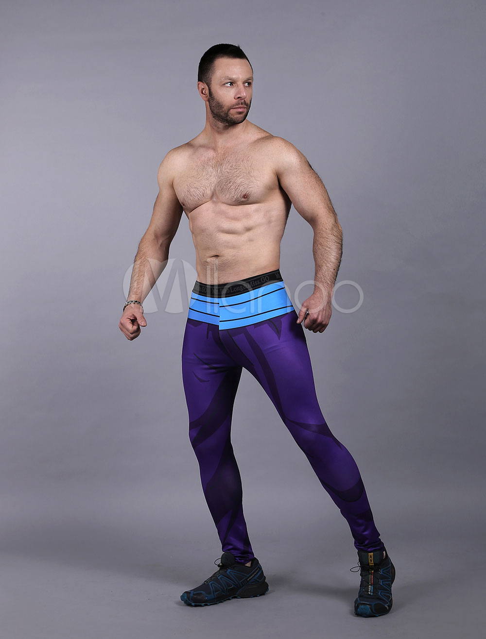 purple compression tights