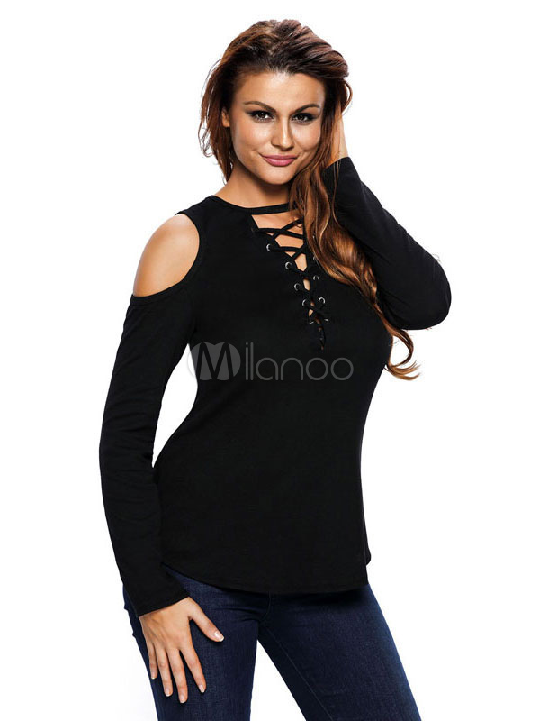 wide neckline t shirt