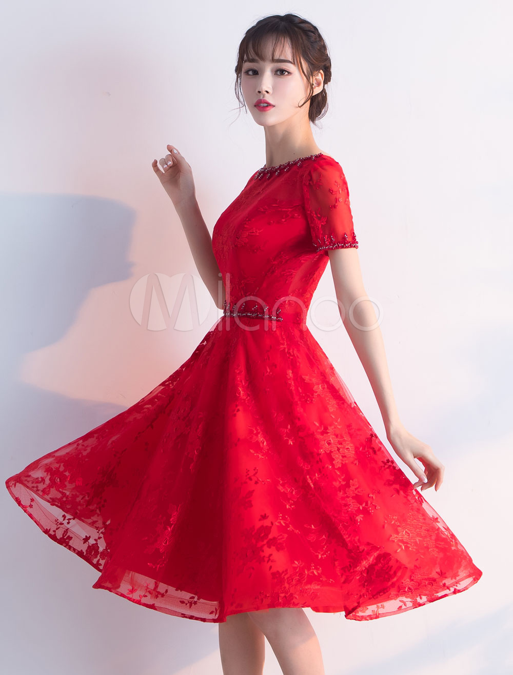 Short Red Prom Dresses