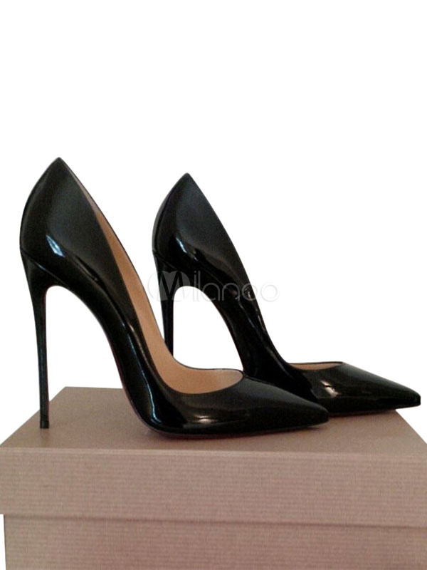 Women High Heels Pointed Toe Slip On Stiletto Heel Dress Shoes ...