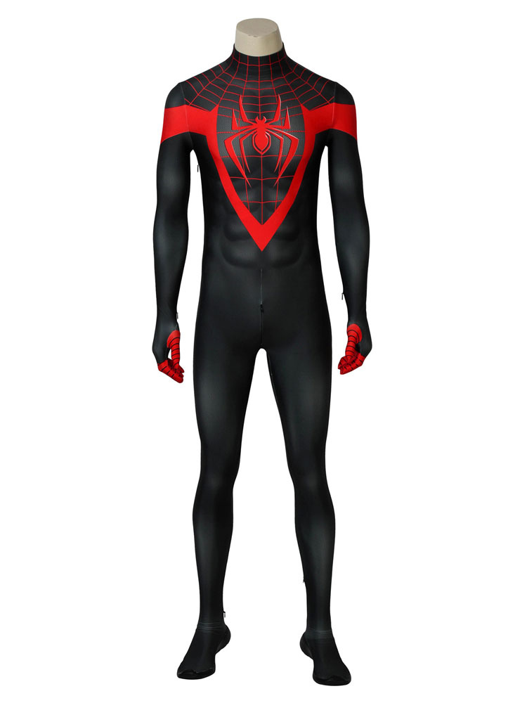 Marvel Comics Spider Man Into The Spider Verse Aaron Davis Prowler Carnival  Cosplay Costume 