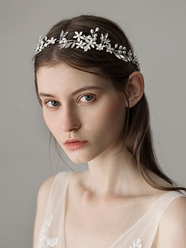Wedding & Events Wedding Accessories | Silver Headband Bridal Headpieces Wedding Hair Accessories - BB70619