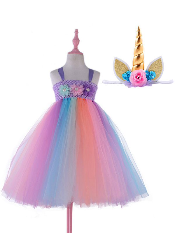unicorn dress little girl