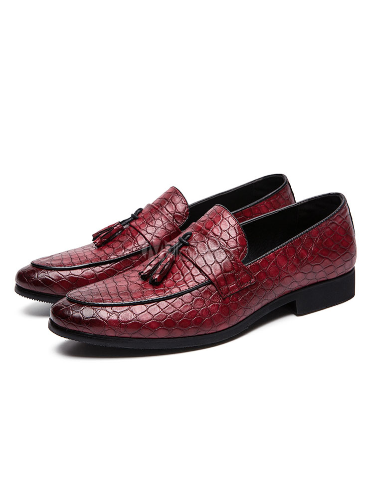 crocodile slip on shoes