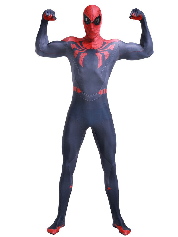 Antología fuegos artificiales Referéndum Traje de Spiderman Disfraces de Halloween Superhéroes Hombres de cuerpo  entero Lycra Spandex - Cosplayshow.com