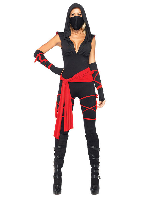 Ninja Costume Women Sexy Mortal Kombat Carnival Costume 4141