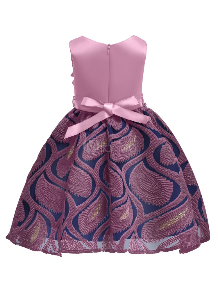 Blumenmädchen Kleid Hochzeit Weiß - Tutu Spitze Prinzessin Kinderkleid Elegantes Partykleid Mädchen