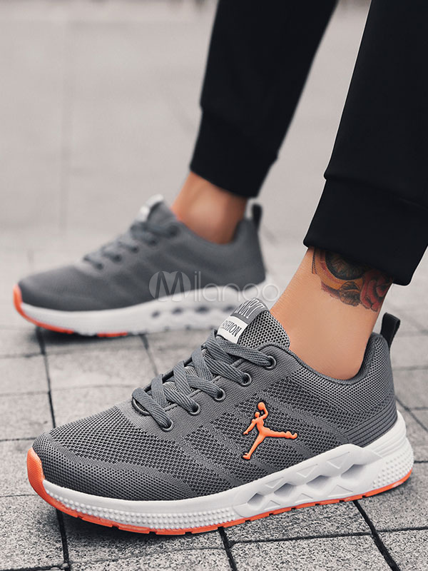 Scarpe sportive da uomo con tacco alto e punta rotonda - Milanoo.com