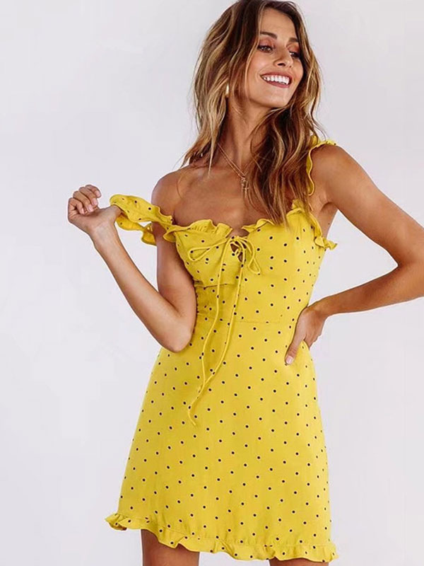 yellow summer dresses 2019