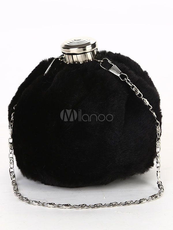Faux Fur Handbags Crossbody Women Evening Party Clutch Bags Special